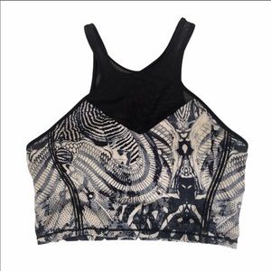 Lululemon Get it on bra Wanderlust Winged Mosaic